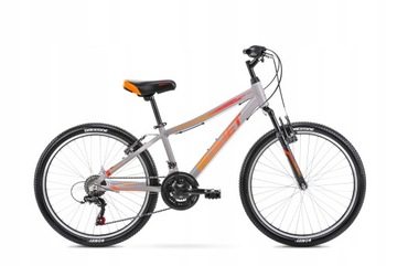Rower ROMET RAMBLER 24 13'' S GRAFITOWO-CZERWONY