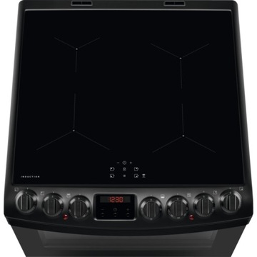 Индукционная плита AEG DualCook Две духовки Катализирующий гриль Черный MAT