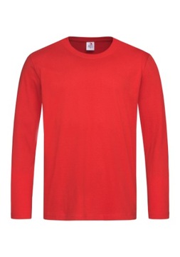 T-Shirt Stedman2500 LongSleeve Czerwony XXL