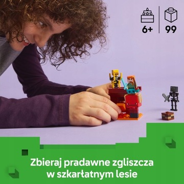 Lego Minecraft Battle на мосту Netheru 21266