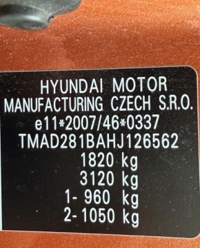 Hyundai i30 II Wagon Facelifting 1.6 MPI 120KM 2016 Hyundai i30 1,6 DOHC 120KM LIFT Bezwypadkowy SERWIS Super Stan 1.6 120KM, zdjęcie 30