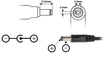 ПРОВОДНОЙ КАБЕЛЬ АДАПТЕР ПИТАНИЯ USB — DC 2,1 x 5,5