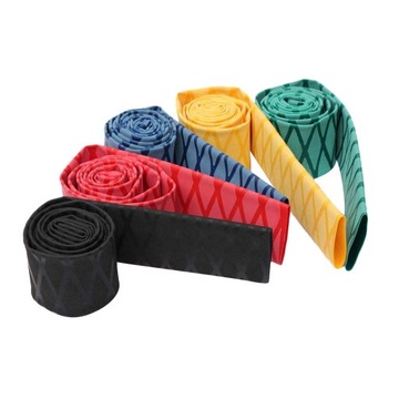 Резиновая противоскользящая термоусадочная трубка длиной 1 метр.