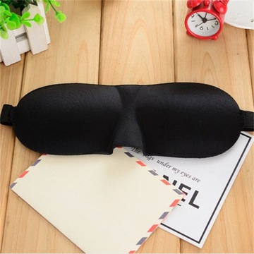 ЧЕРНАЯ ЛЕНТА, 3D СПАЛЬНАЯ МАСКА С ПАМЯТЬЮ, С ТРЕБОВАНИЕМ