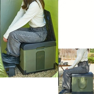 ТУРИСТИЧЕСКИЙ ТУАЛЕТ ПОРТАТИВНЫЙ КЕМПИНГОВЫЙ СКЛАДНОЙ ТУАЛЕТ 25 Л КЕМПИНГОВЫЙ ТАРЮК