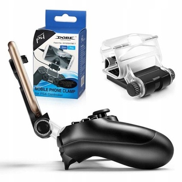 DOBE Uchwyt Mocowanie Smartfona do Pada PS4