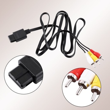 КОМПОЗИТНЫЙ AV-КАБЕЛЬ RCA ДЛЯ NINTENDO GAMECUBE N64