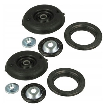 2× ULOŽENÍ LOŽISKO TLUMIČE PŘEDNÍ CITROEN C2 C3 PEUGEOT 1007