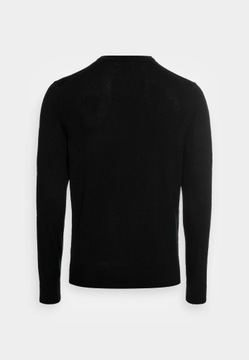 Sweter wełniany męski CALVIN KLEIN czarny 5XL