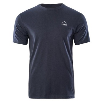 Męska Koszulka T-shirt ELBRUS Lukano GRANAT r.XXL