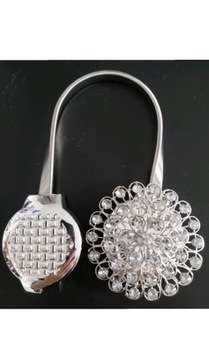 Большой серебряный зажим для занавесной занавесной занавески занавес