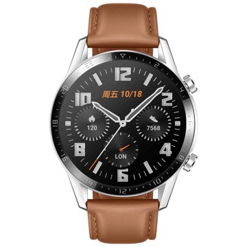 Умные часы Huawei Watch GT 2 Classic коричневого цвета