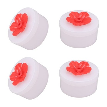 4 шт. Кормушка для колибри в форме цветка ручная