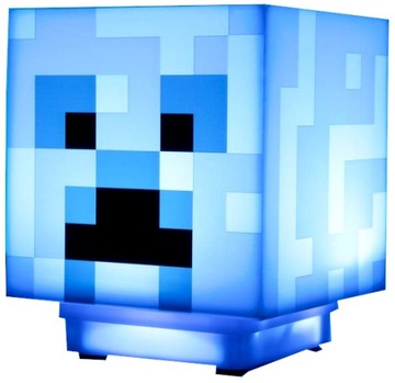 LAMPKA MINECRAFT NAŁADOWANY CREEPER z DŹWIĘKIEM