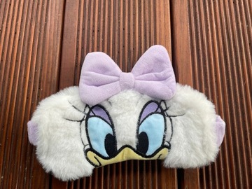 OPASKA NA OCZY MASKA DO SPANIA SNU RELAKSU KACZKA DAISY DISNEY PLUSZOWA