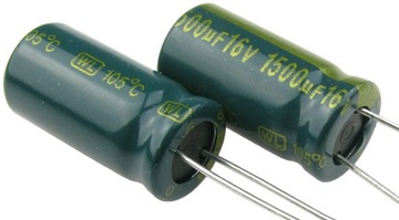 Kondensator elektrolityczny 1500uF/16V LOW ESR Jamicon WL /0899