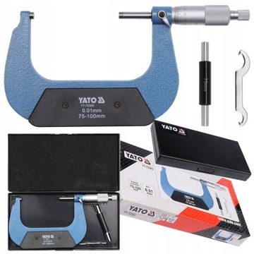 ВНЕШНИЙ НОНИУСНЫЙ МИКРОМЕТР YATO 75-100MM