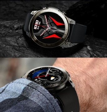 СМАРТ-ЧАСЫ МУЖСКИЕ ЧАСЫ ПОЛЬСКОЕ МЕНЮ СПОРТ ПУЛЬС ЗВОНКИ УМНЫЕ ЧАСЫ AMOLED