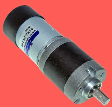 Motoreduktor planetarny 20 obr/min 24VDC 30kg.cm