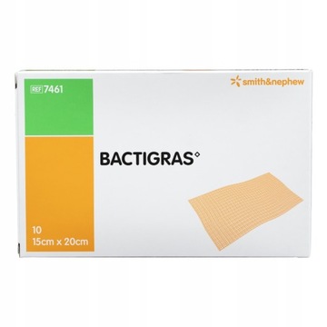 Smith Nephew BACTIGRAS 15 x 20 cm 10 szt