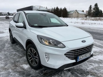 Ford Kuga III 2020 Ford Kuga Sliczna Kuga 2.5Plugin 4X4 NaviSamParkujeKamera LedyGrzana Szyba, zdjęcie 1