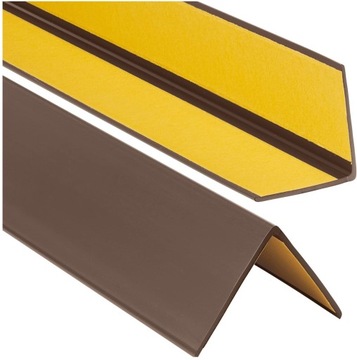 KĄTOWNIK PCV 35x35 110cm BRĄZ samoprzylepny Listwa Narożna