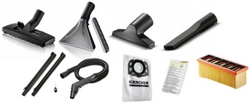 ПРОМЫШЛЕННЫЙ МОЮЩИЙ ПЫЛЕСОС KARCHER SE 5.100 GIANT SET