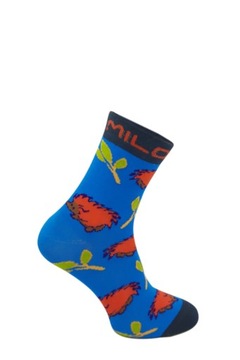 Skarpety Milo Levan blue/orange XL coolmax NOWOŚĆ!