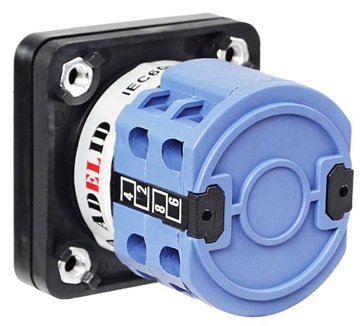 ŁĄCZNIK KRZYWKOWY 20A WŁĄCZNIK DO OBUDOWY 0-1 3F TABLICOWY IP65