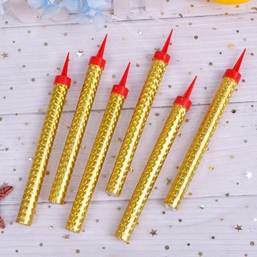 Raca Tortowa Fontanna Urodzinowa na tort 12cm Zimne Ognie Urodzinowe 1szt