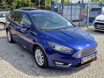 Ford Focus III Kombi Facelifting 1.5 EcoBoost 150KM 2017 Ford Focus 1.5 EcoBoost 150Ps Navi Alu Ledy Sliczny Gwarancja 1.5 Benzyna, zdjęcie 38