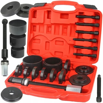 ŚCIĄGACZ TULEI PRASA ZESTAW ADAPTERY ŁOŻYSK PRASY