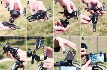 ДЕРЖАТЕЛЬ ДЛЯ ТЕЛЕФОНА НА РУЛЕ МОТОЦИКЛА