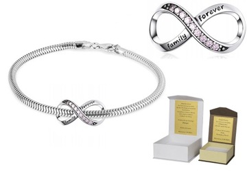 Bransoletka SREBRO do CHARMS + GRATIS 21 cm B147