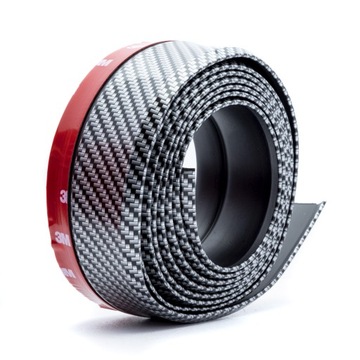 UNIWESALNA DOKŁADKA ZDERZAKA CARBON 2.5 M SPOJLER