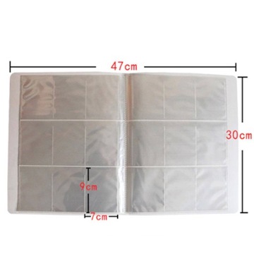 АЛЬБОМ КОЛЛЕКЦИОННЫХ КАРТ ПОКЕМОН 432 КАРТЫ БОЛЬШОГО ФОРМАТА КЛАССИЧЕСКИЙ ЖЕСТКИЙ