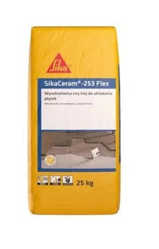 SIKA SIKACERAM-253 FLEX KLEJ ODKSZTAŁCALNY DO PŁYTEK S1 25 kg