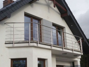 Стойка балюстрады для бокового монтажа Ø42,4 х 1170 мм, 4 х Ø12,0 мм – внутренние.