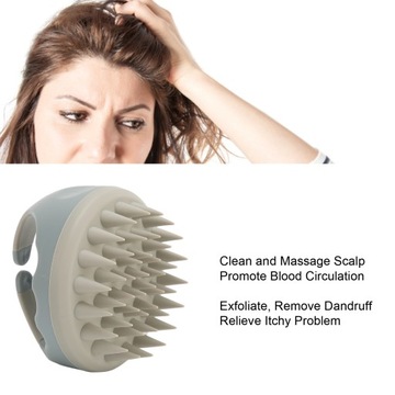 Masażer Szczotka do szamponu Wet Dry Hair Miękki