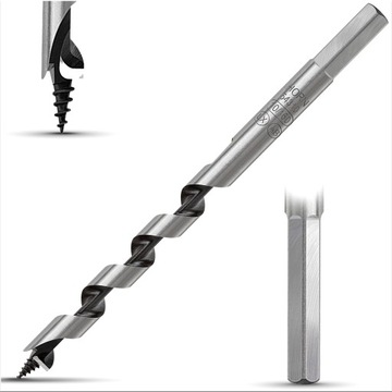 WIERTŁO do DREWNA Świder 10x150mm Śrubowe ŚWIDROWE