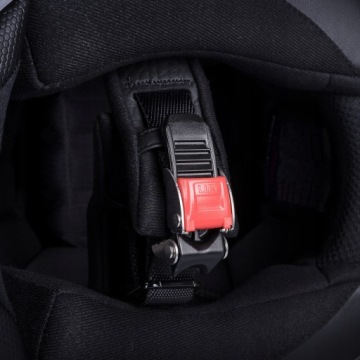 HJC C80 ЧЕРНЫЙ ШЛЕМ С ДВОЙНЫМ ЗАМКОМ