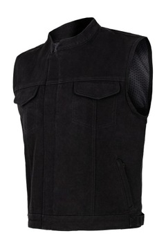 SM RACE WEAR KAMIZELKA SOA DENIM JEANS MOTOCYKLOWA SONS OF ANARCHY XL