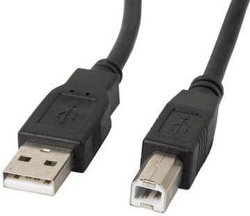 KABEL USB-A(M)->USB-B(M) 2.0 3M FERRYT LANBERG