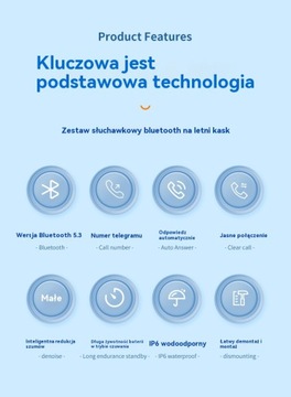 Беспроводная Bluetooth-гарнитура для шлема 5.3