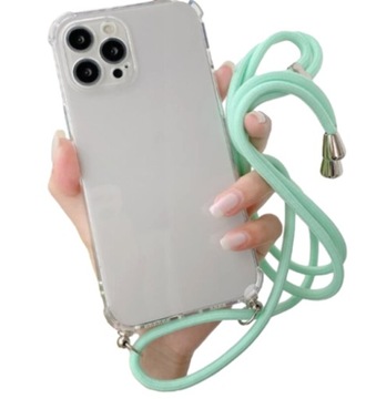 ETUI OBUDOWA Z NASZYJNIKIEM SZNUREK iPhone 7/8/ SE