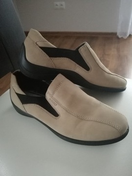 Ecco ecco Buty Damskie R 39 Jak Nowe Beżowe Kamel Lekkie