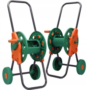 ТЕЛЕЖКА, ПОДСТАВКА ДЛЯ САДОВОГО ШЛАНГА, 45 м, БАРАБАН, РЕЙПЛЕР, КАТУШКА, ПОДСТАВКА, ШТАТИВ