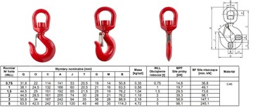 ПОВОРОТНЫЙ КРЮК 5000 кг 5 т КРАН КРАН HDS УТВЕРЖДЕН CE