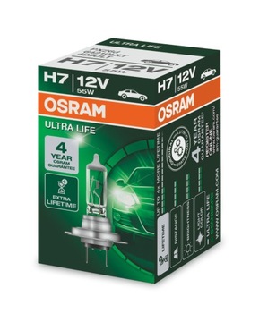 ŻARÓWKA OSRAM H7 ULTRA LIFE LONGLIFE 12V 1SZT