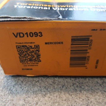 CONTINENTAL VD1093 KOLO ŘEMENICE HŘÍDEL OJNICE